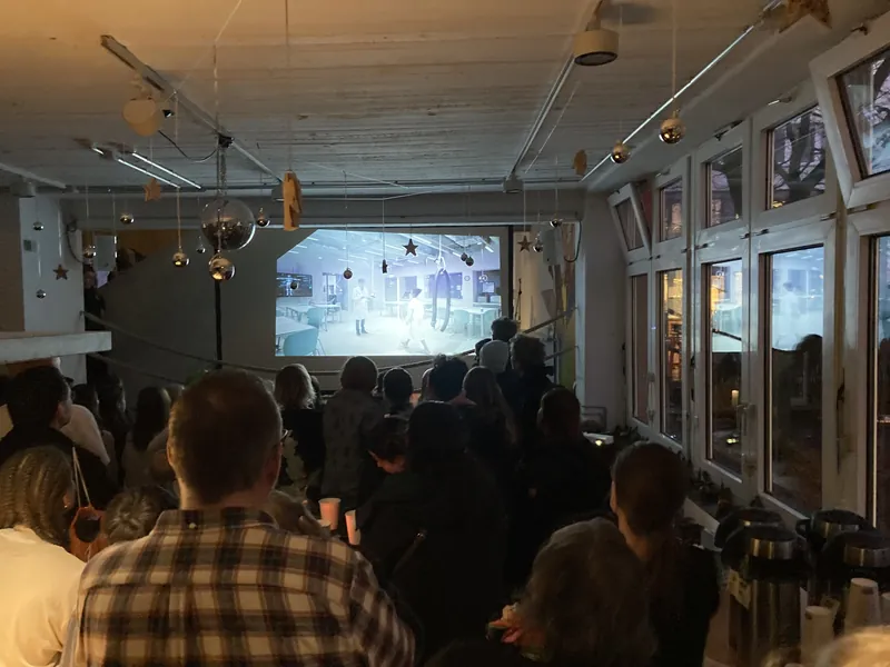 Filmvorführung im Esche Jugendkunsthaus