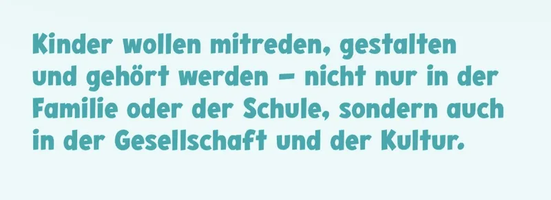 Kinderrechte-Werkstatt von KinderKinder e.V.